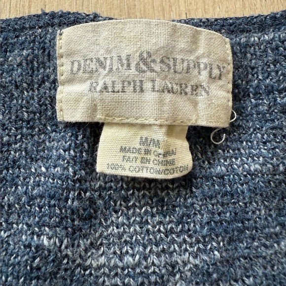 Ralph Lauren Denim & Supply Aztec Jacquard Cotton Lightweight Sweater Women’s M - Picture 7 of 10